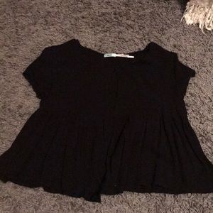 UO babydoll keyhole top
